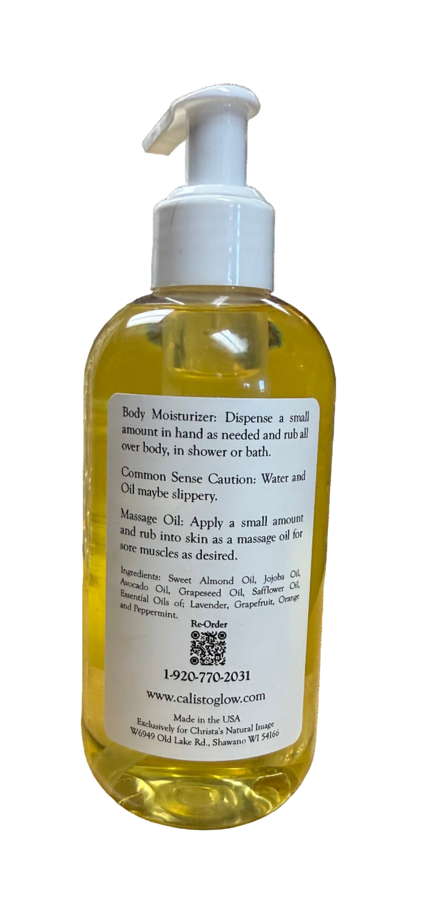 Moisturizing Body & Massage Oil (Hydrating)