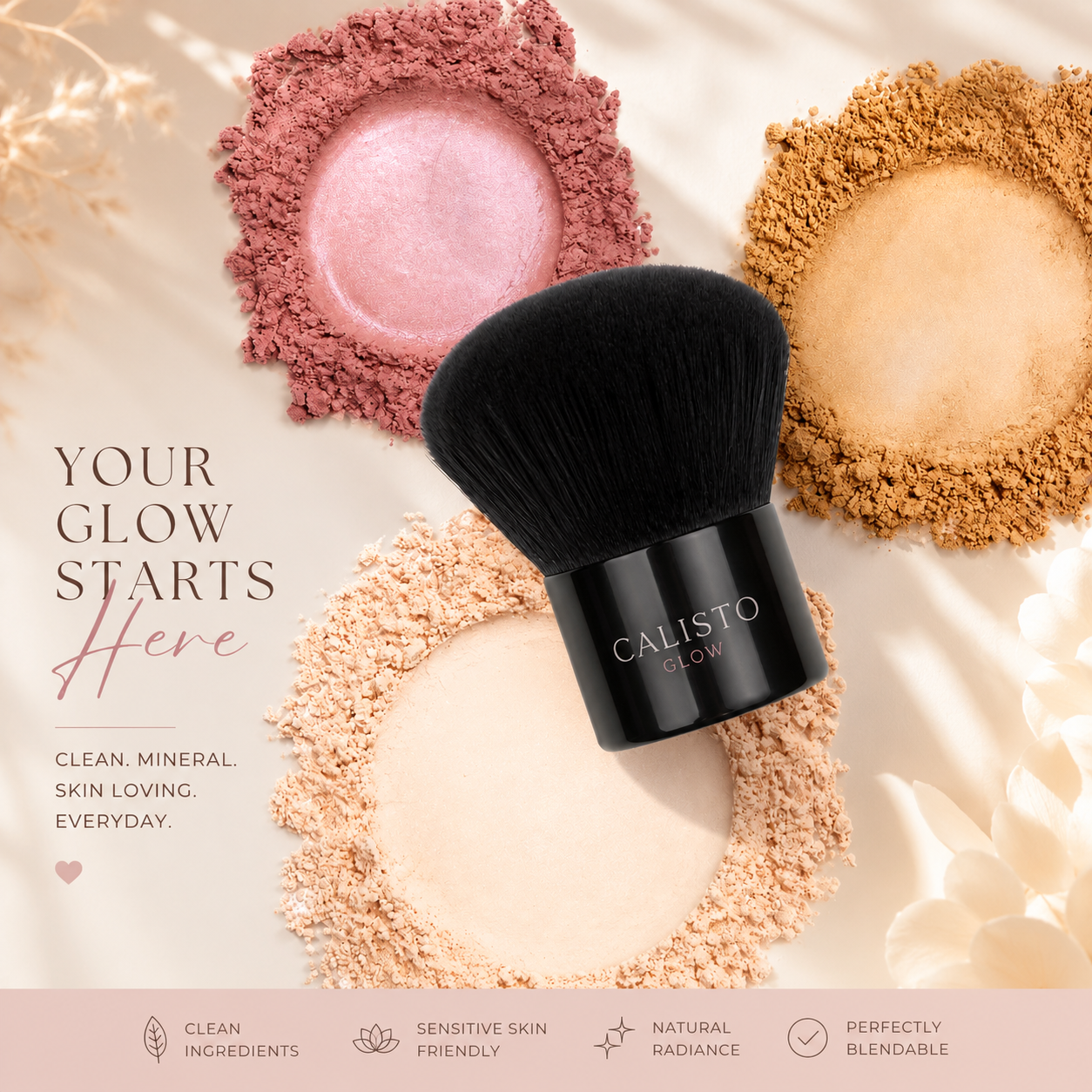 Mineral Makeup Starter  Kit